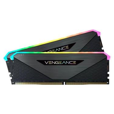 Imagem de Memória RAM Corsair Vengeance RT RGB 16GB (2x8GB) DDR4 3200MHz - CMN16