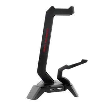 Imagem de Suporte Para Headset Redragon Scepter Elite, RGB, Preto, Ha311