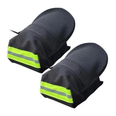 Imagem de Luvas Impermeáveis Para Guidão De Motocicleta Com Proteção Solar E Cob