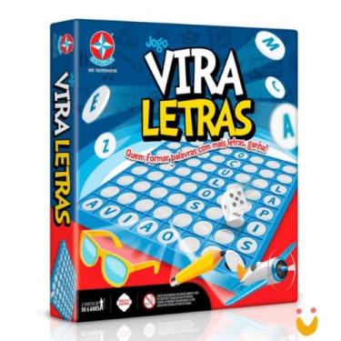 Imagem de Jogo Vira Letras Tabuleiro - Estrela