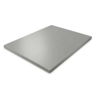 Imagem de Tampo Mesa 65x65 MDF 15mm Cinza 0,65x0,65 Prateleira Arrigo Móveis