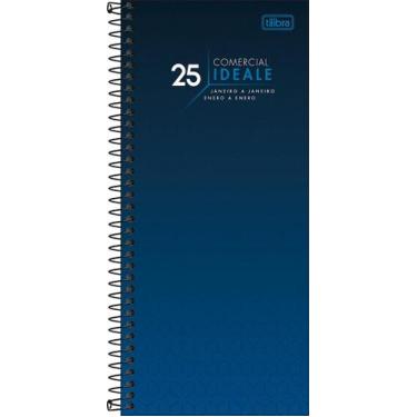 Imagem de Agenda 2026 Diaria Comercial Ideale Espiral Tilibra 208 Fls