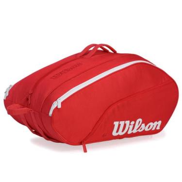 Imagem de Raqueteira Wilson Padel Tour Vermelha