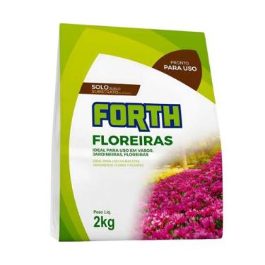 Imagem de Substrato Forth Jardim 2kg para Floreiras: Crescimento e Flores Exuber