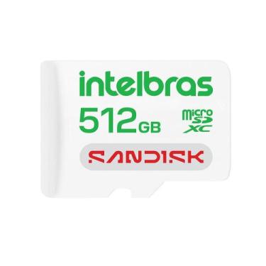 Imagem de Cartão de Memória Micro SD 512GB Intelbras - Sandisk