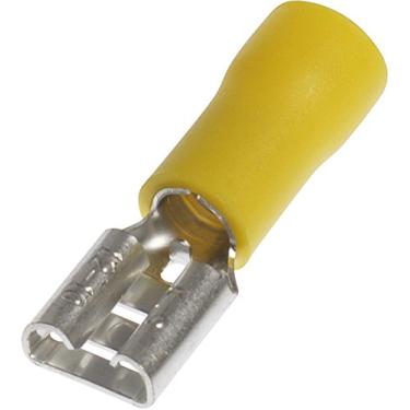 Imagem de The Hillman Group 50026 Terminal de fio fêmea de 1/4 polegada, pacote com 20