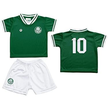 Imagem de Conjunto Bebê Palmeiras Uniforme Verde - Torcida Baby