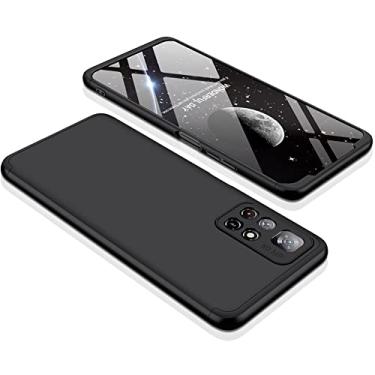 Imagem de Capa Capinha 360 Fosca Anti Impacto Xiaomi Poco M4 Pro 5G (Preta)