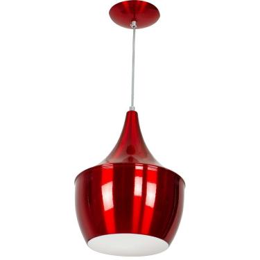 Imagem de Luminária Pendente Gourmet Balão 32X25cm Cereja Metalico
