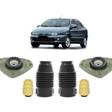 Imagem de Kit Coxim Batente Dianteiro Fiat Brava 1999 2000 2001 2002