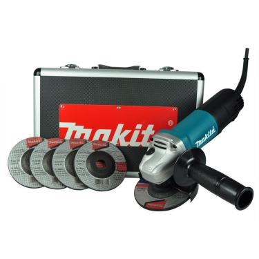 Imagem de Esmerilhadeira Makita 840W + Maleta E Disco 4.1/2Pol 220V