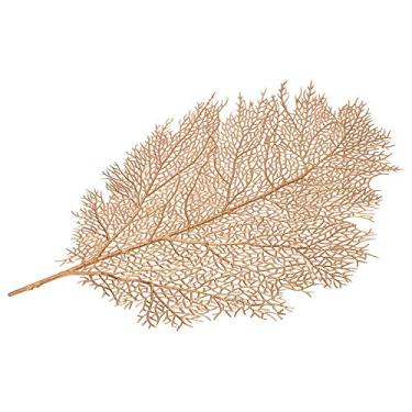 Imagem de Mimo Style Leaf Lugar Americano, Dourado, 56.5 x 35 cm