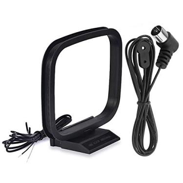 Imagem de Bingfu Antena FM de 75 Ohm Antena FM e Antena de loop AM para Pioneer Onkyo Yamaha Marantz Rádio HD interno Rádio FM Bluetooth Receptor estéreo doméstico Áudio AV Áudio Vídeo Receptor de home theater Power