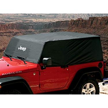Imagem de Acessórios genuínos Jeep 82210321 Capa preta para veículo