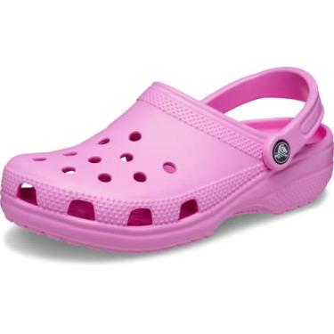 Imagem de Crocs Tamancos clássicos para adultos unissex , Rosa taffy, 14 Women/12 Men
