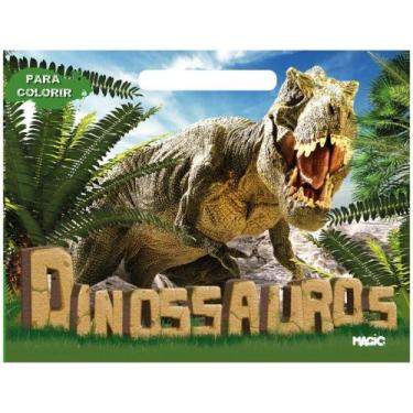 Livro para colorir - Carregue-me - Dinossauros