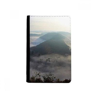 Imagem de Porta-passaporte Notecase Burse capa carteira carteira porta-cartão verde ciência da natureza ciência da floresta, Multicolor