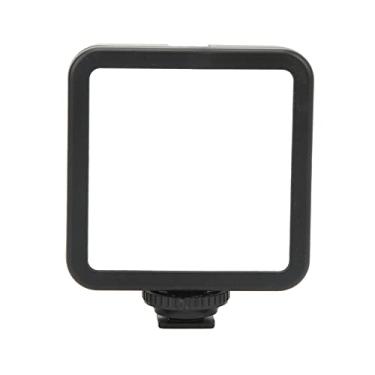Imagem de Luz de vídeo LED RGB, porta parafuso de 35,5 cm, luz de preenchimento de bolso de LED, 2500 K a 9000 K, temperatura de cor colorida para selfie