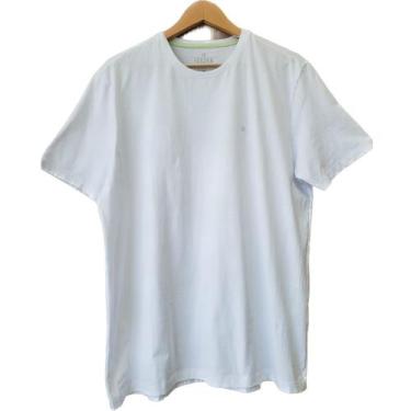 Imagem de Camiseta Masculina Básica Regular Fit Branco - Gg - Seeder