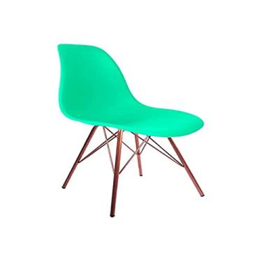 Imagem de CADEIRA EAMES PP VERDE TIFFANY TOWER-COBRE