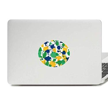 Imagem de Decalque de notebook com emblema de vinil elemento cultural, impressão do Brasil, adesivo de notebook