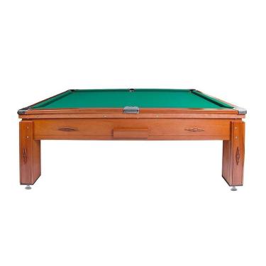 Imagem de Mesa de Sinuca Bilhar Dinâmica Diversões com Gaveta Semioficial 2,23x1,23m-Unissex