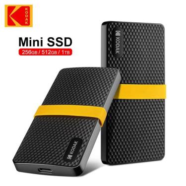 Imagem de Ssd Hd Externo Kodak X200 512GB -  Usb /Tipo C/ Notebook, Pc, Celular