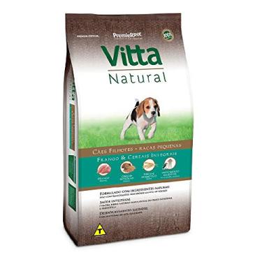 Imagem de Vitta Natural Filhotes Raças Pequenas Frango e Cereais - 3kg Premier Pet para Todas Pequeno Filhotes - Sabor Frango