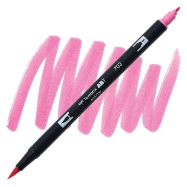 Imagem de Dual Brush Pen Tombow Pink Rose 703