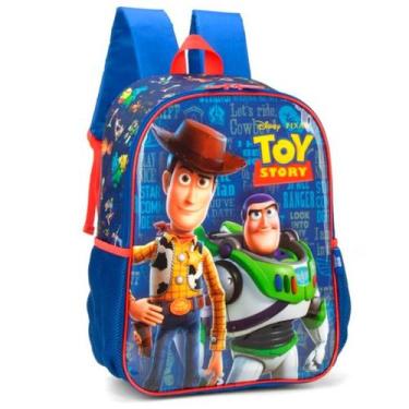 Imagem de Mochila Toy Story Escolar Infantil Costas Alças Tam G Reforçada - Luxc