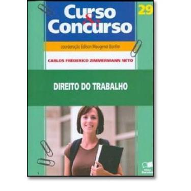 Imagem de Direito Do Trabalho - Vol.29 - Col. Curso E Concurso