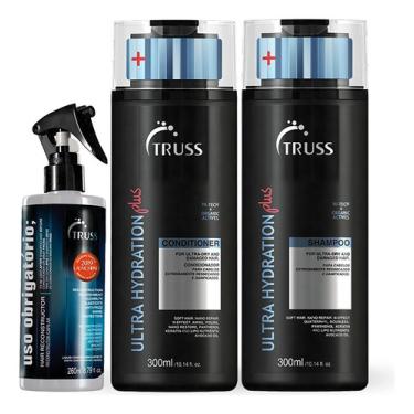 Imagem de Truss Ultra Hydration Plus Shampoo E Condicionador + Fluido