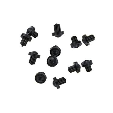 Imagem de 12 peças de substituição de pés de borracha de grelha 5304475129 para peças de fogão a gás Frigidaire AP4499988 Pés de grelha para fogão Frigidaire, protetor superior, grade de borracha,