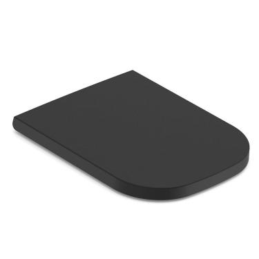 Imagem de Assento único Softclose Elite Matte Black Celite Matte Black