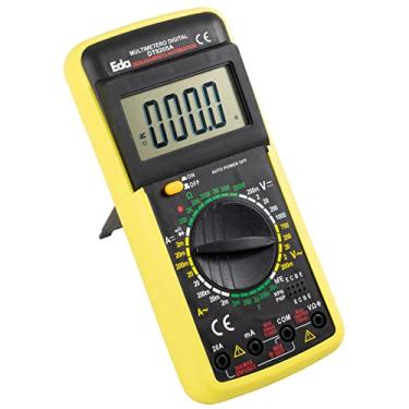 Imagem de EDA Multímetro Digital Com Capacímetro 9Kf Preto