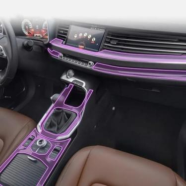 Imagem de TiLLOwt Interior do carro navegação GPS console de filme tela LCD anti-arranhões película protetora TPU transparente, para Haval H6 2017-2021