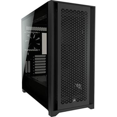 Imagem de Gabinete Corsair Gamer 5000D AIRFLOW - Mid Tower, Lateral em Vidro temperado, Preto - CC-9011210-WW