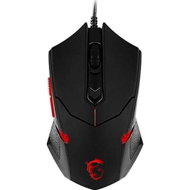 Imagem de MSI Mouse óptico USB para jogos com design ergonômico e sistema de peso (interceptor DS B1)