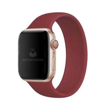 Imagem de Pulseira Loop Solo Silicone Compatível Com Apple Watch - Baú do Viking