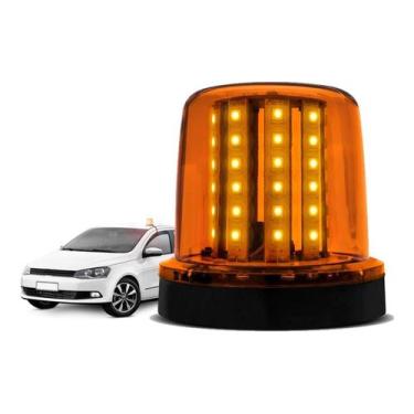Imagem de Giroflex Luz de Emergência Sinalizador 54 LEDs 24V 10W Âmbar Giroled F