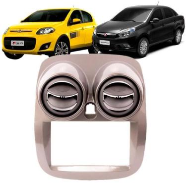 Imagem de Moldura painel grand siena 13/21 2 din c/duto pisca redondo - Ecarfram