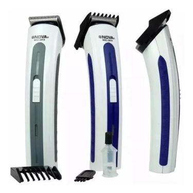 Imagem de Máquina De Cortar Cabelo Nova nhc-3915 bivolt Recarregável Barbeador P