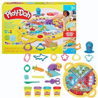 Imagem de Play Doh Conjunto Massinha Tapete De Atividades Fold N Go - Hasbro, Co