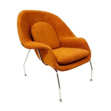 Imagem de Poltrona para Sala de Estar ou Amamentação Womb Chair Tecido Boucle Be