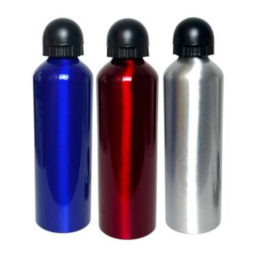 Imagem de Garrafa Squeeze De Alumínio Água Fitness Academia 700ml - MOMENT, Prat