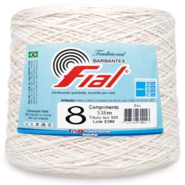 Imagem de Barbante Cru Fial Nº 8 538 metros, 0