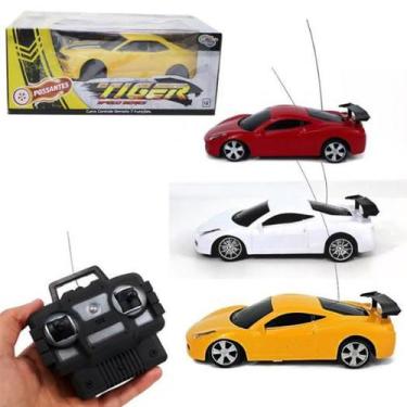 Imagem de Carrinho Carro Com Controle Remoto 4 Funções 19cm Com Luz - Toys