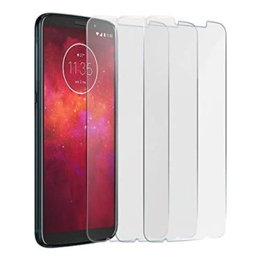 Imagem de XINXUSONG 3 películas protetoras de tela para Moto Z3/Moto Z3 play, película protetora de vidro temperado com dureza 9H antiarranhões