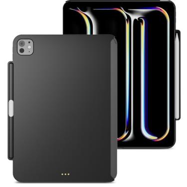Imagem de MAGEASY Capa CoverBuddy Lite para iPad Pro M4 de 11 polegadas (2024) - Capa para iPad Pro compatível com Magic Keyboard para iPad Pro (M4), com suporte para Apple Pencil Pro Pencil Pro - preta