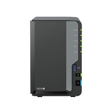 Imagem de Synology DS224+ 2-Bay Diskstation NAS (Intel Celeron J4125 4-Core 2.0 GHz 2GB DDR4 RAM 2xRJ-45 1GbE LAN-Port) Pacote de 12 TB com 2X 6TB Seagate IronWolf